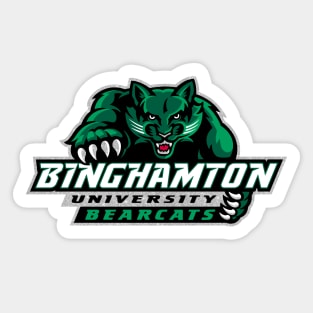 Binghamton University Bearcats glitter logo Sticker